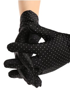 SFMW Pair Women Sun Protective UV Protection Summer Sunblock Touchscreen Gloves for Driving Riding  - Image 2