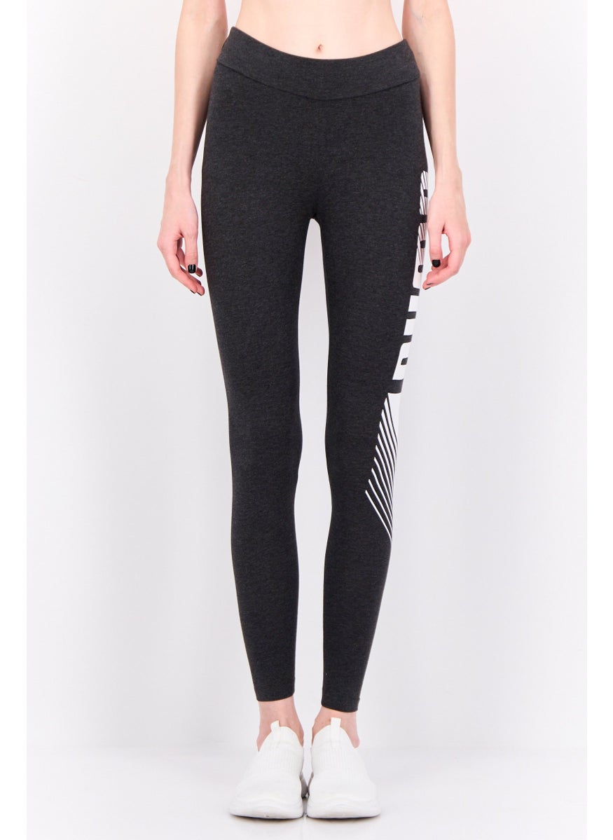 PUMA Women Tight  Fit Training Leggings, Dark Grey  - Image 1