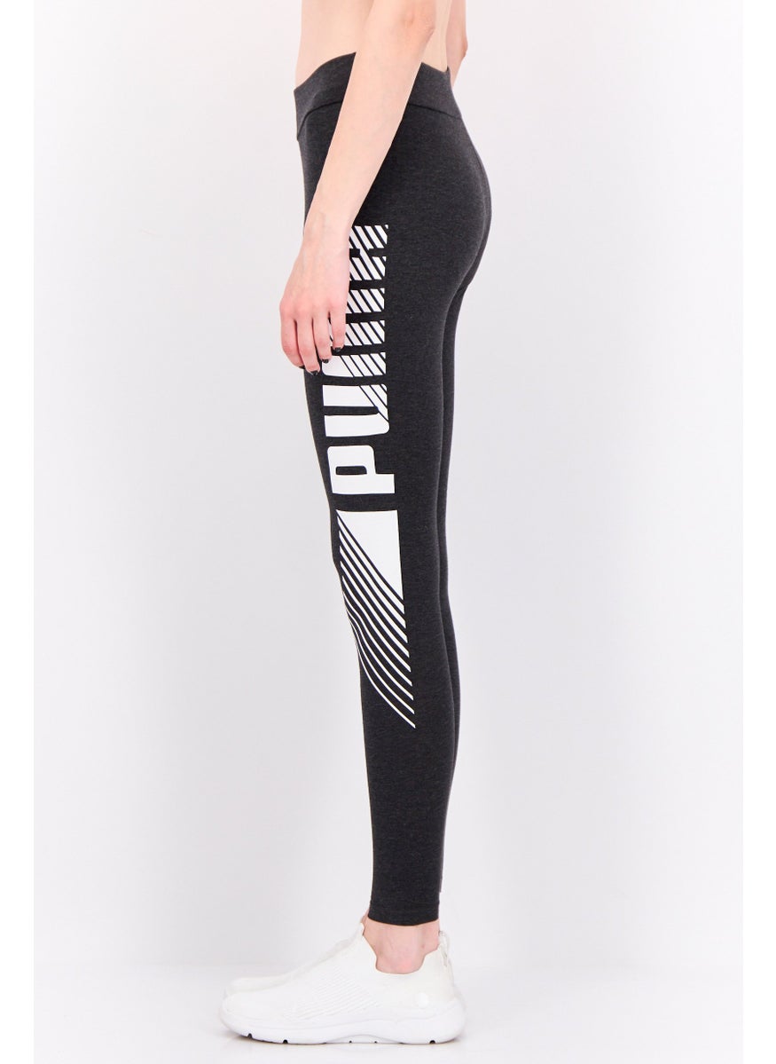 PUMA Women Tight  Fit Training Leggings, Dark Grey  - Image 2