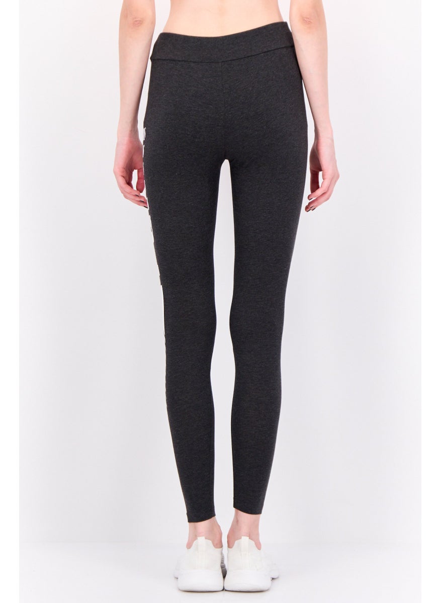 PUMA Women Tight  Fit Training Leggings, Dark Grey  - Image 3