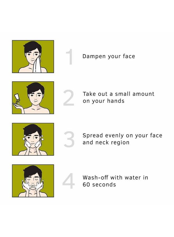 Ustraa Face Wash For Oily Skin 100G Especially For Oily Skin For Acneprone Skin No Sulphate No Paraben Checks Acne And Blackheads - Image 4