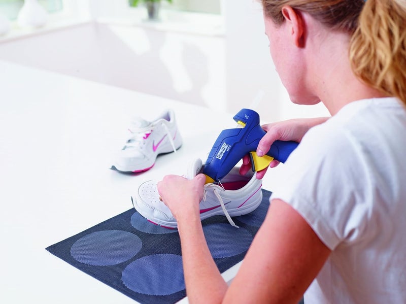 RAPID EG212 Glue Gun for Decoration and Light Repair Jobs with Silicone Nozzle Protection 20W for 12mm Glue Sticks - Image 5