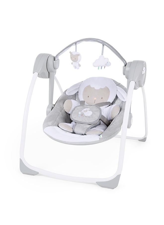 ingenuity - Comfort 2 Go Portable Swing - Cuddle Lamb - Image 1