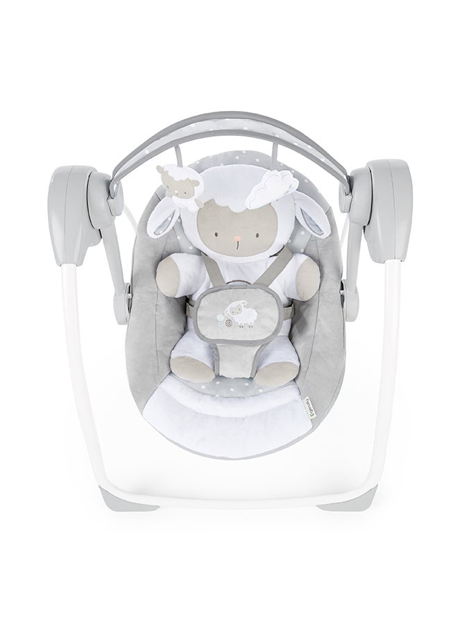 ingenuity - Comfort 2 Go Portable Swing - Cuddle Lamb - Image 1