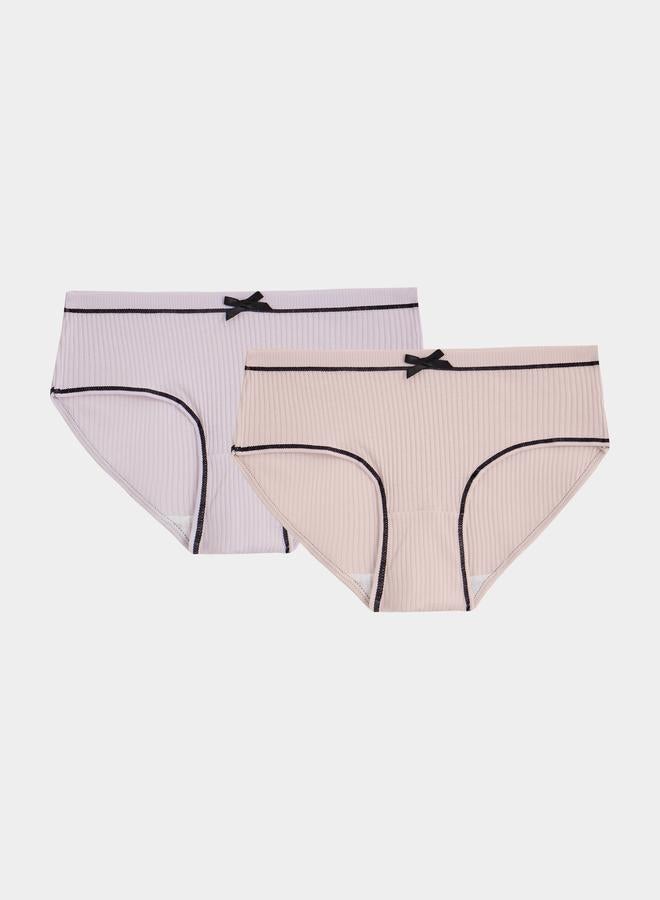 Styli Set of 2 - Bow Print Briefs - Image 1