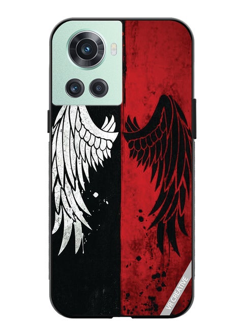 Protective Case Cover For OnePlus Ace Wings Design Multicolour