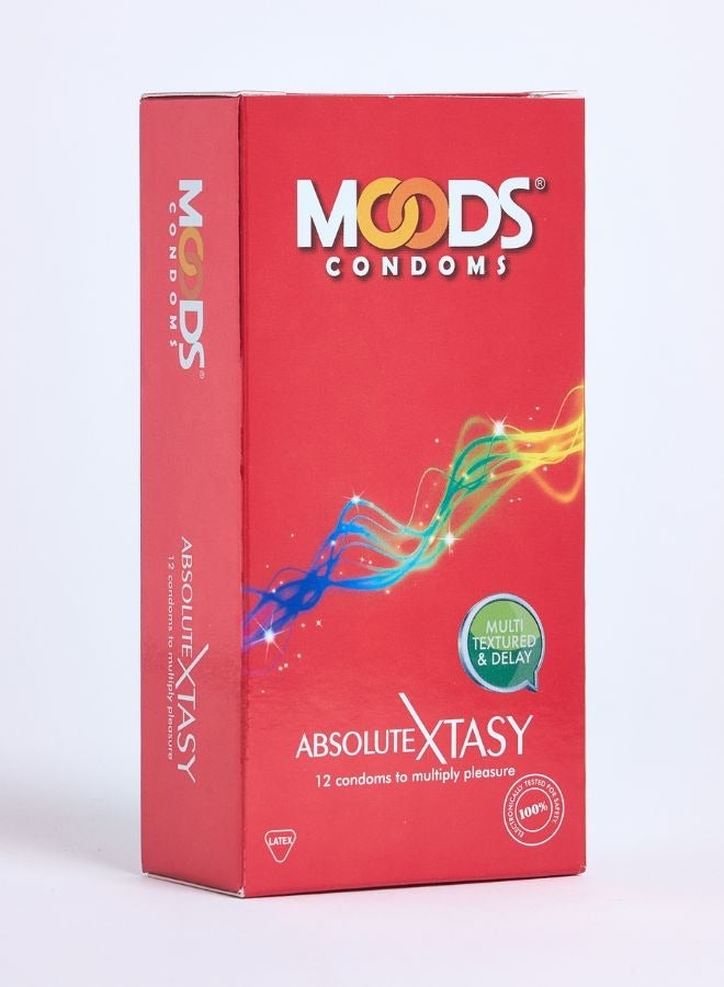 Moods Absolute Xtasy Condoms 12 Pcs - Image 2