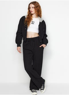 Black Wide Leg/Wide Leg Corduroy High Waist Knitted Sweatpants TWOAW24EA00027 - pzsku/ZBE59E2D79867851AE720Z/45/_/1730940004/6ac43dff-b44e-455e-b8ed-be51d0156ac5