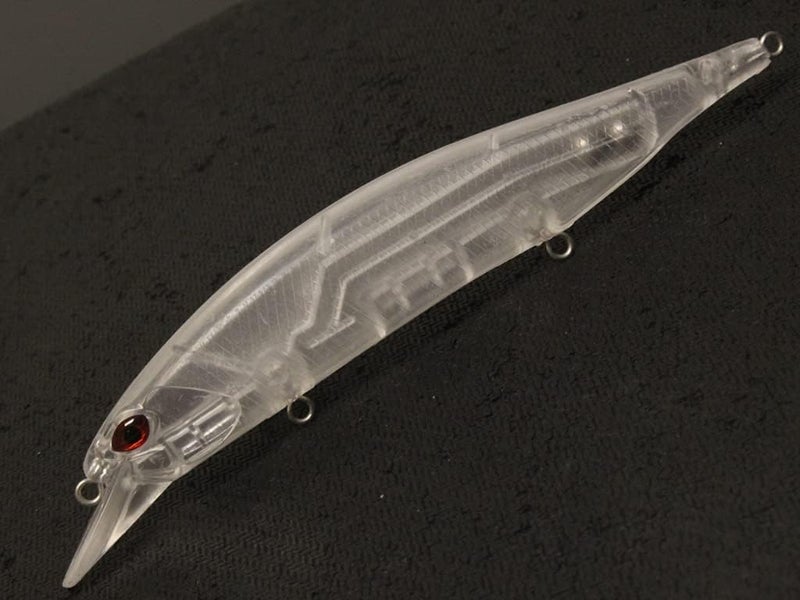 wLure 10 Blank Unpainted Minnow Crankbait Topwater Lipless Jerkbait Fishing Lures - Image 3
