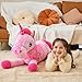 IKASA Giant Unicorn Stuffed Animal Plush Toys Licorne Soft Toy Large Cute Huge Big Size Jumbo Kawaii Fluffy Plushy Fat Oversized PlushieGifts for Kids Girls Pink 43 inches - Image 2