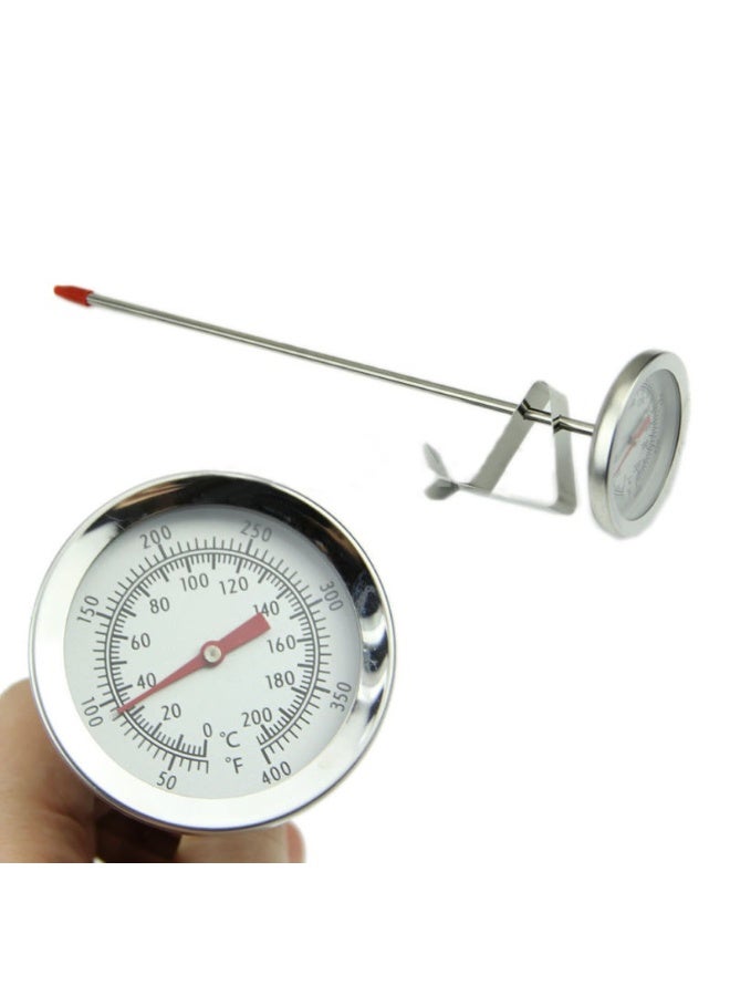 Chabeia JX-5F Stainless Steel Oven Thermometer with Red Needle - Durable, Food-Safe, and Accurate Temperature Measurement for Baking and Grilling, Baking Tool | Modern Kitchen Accessory | Stainless Steel Construction, Oven Thermometer - Image 1