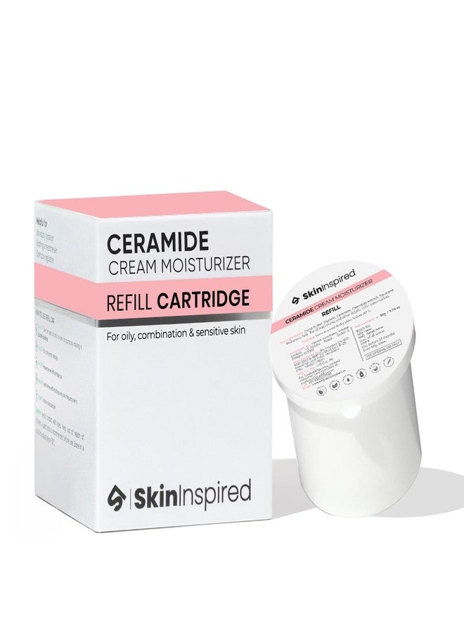 SkinInspired Ceramide Moisturizer Refill Cartridge | Deep Nourishment & Barrier Repair for Dry & Sensitive Skin | With Ceramides, Hyaluronic Acid & Squalane | Eco-Friendly & Cost-Saving Cartridge | 50g - Image 1