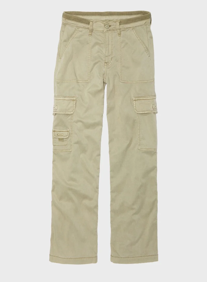 امريكان ايجل High Waist Wide Cargo Pants