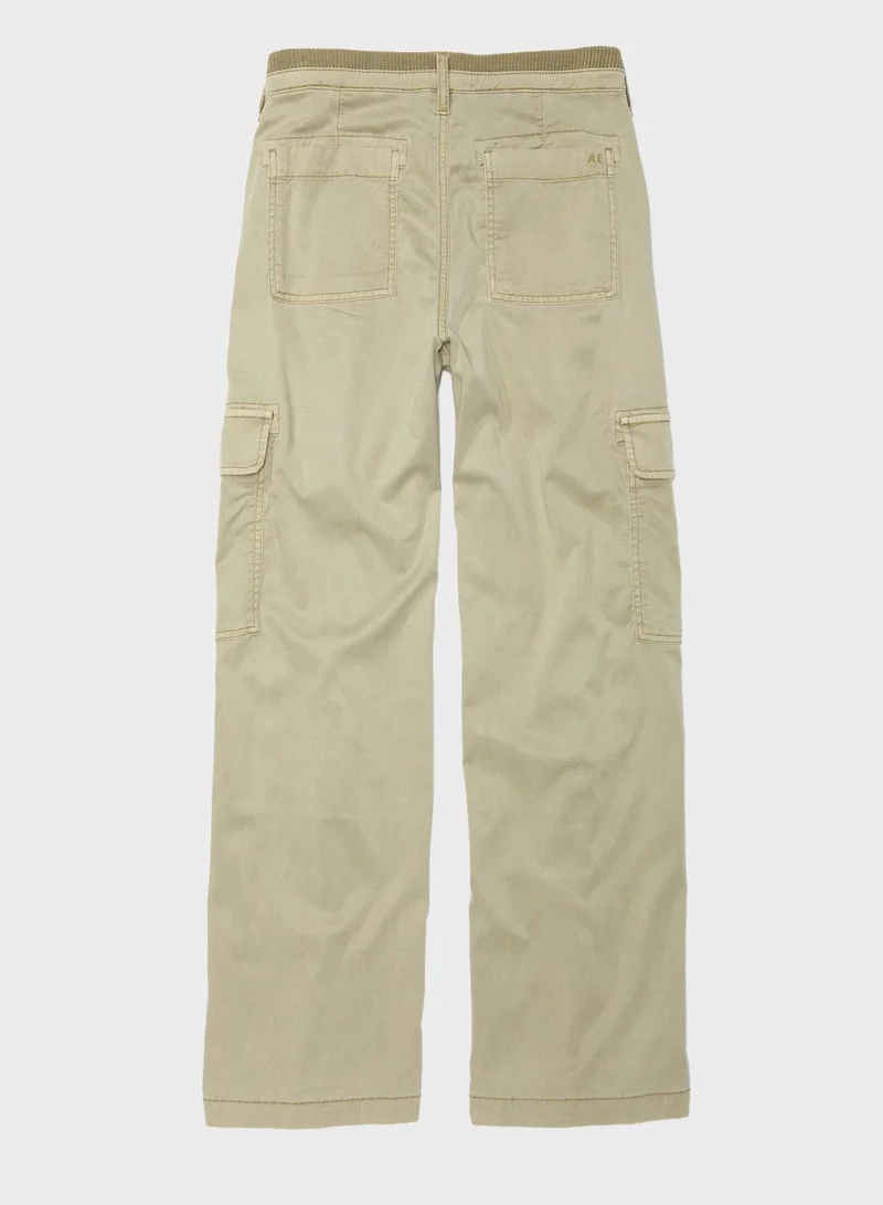 امريكان ايجل High Waist Wide Cargo Pants