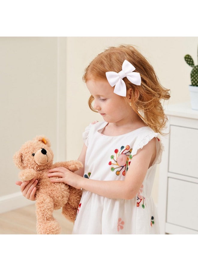 choicbaby 32Pcs/16Colors 3.5 Inches Baby Girls Hair Bows Clips Alligator Clips Felt Woolen Hair Barrettes Hair Accessories For Toddlers Infants Kids And Little Girls  - Image 2