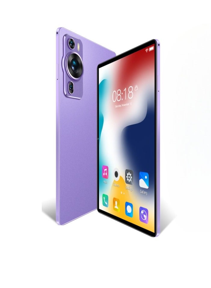 AROAQ P60 Pro 4G Wifi Android Tablet, 10.1 Inch Screen Octa Core Ultra Slim Mobile Phone Tablet, Multifunctional Dual Camera Touch Screen Pad, (1pc, Purple, 4GB RAM 64GB ROM (6771, 10) - Image 1