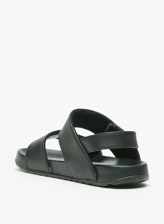 Kappa Boys Strappy Sandals with Hook and Loop Closure