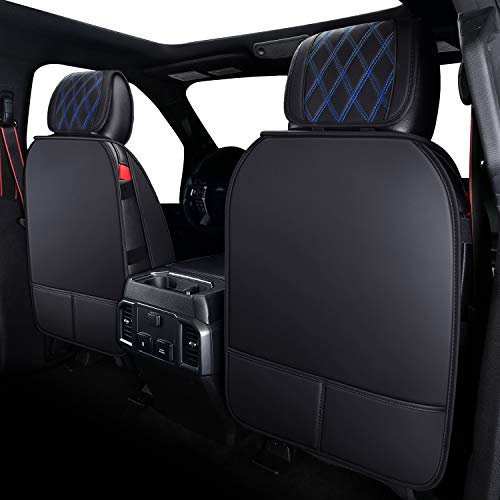 Aierxuan Car Seat Covers Full Set with Waterproof Leather, Automotive Vehicle Cushion Cover for Cars SUV Pick-up Truck Fit for 2009 to 2025 Ford F150 and 2017 to 2025 F250 F350 F450 - Image 2