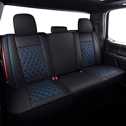 Aierxuan Car Seat Covers Full Set with Waterproof Leather, Automotive Vehicle Cushion Cover for Cars SUV Pick-up Truck Fit for 2009 to 2025 Ford F150 and 2017 to 2025 F250 F350 F450 - Image 3