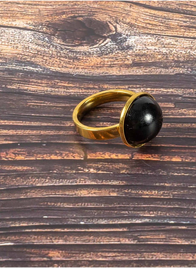 Stainless Steel Golden Ring with Black Stone Size 18 - pzsku/ZBE5A961B6D4F77C5F3E0Z/45/_/1737287658/41dd00ae-4c4c-4860-99fc-8423a3b35275