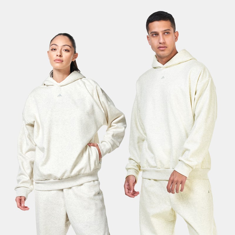 Adidas Logo Basketball Fleece Hoodie - Image 1