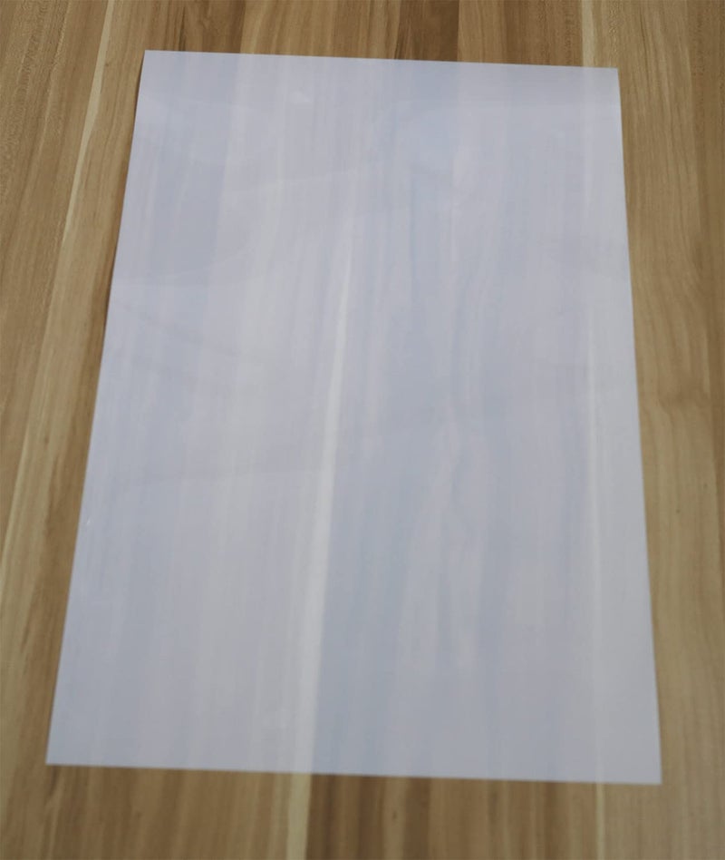 EGOSKY 10 Sheets 10 mil Mylar Sheet 12 x 24 inch Milky Translucent Plastic Blank Stencil, Make Your Own Stencil Template Material - Image 5