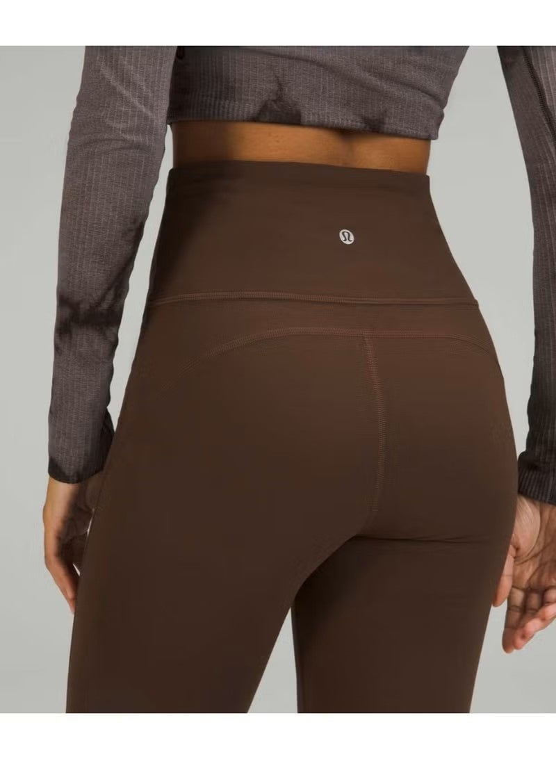 لولوليمون lululemon Groove النساء عالية الخصر فلير بنطلون نشط -معزول القماش الدافئ، ملائمة المثالية لليوغا، التمرين واللباس العادي، الراحة الممتازة والأسلوب - Image 4