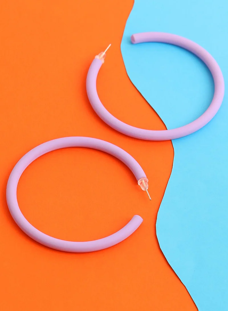 SOHI Casual Artificial Hoop Earring Jewellery