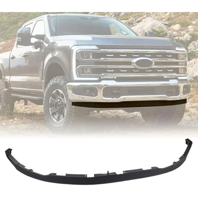 Duolctrams Duolctarms Front Bumper Valance Panel Deflector Air Dam Assembly Compatible for 2023-2024 Ford F250, F350 Super Duty TREMOR PC3Z-17626-CA - Image 1