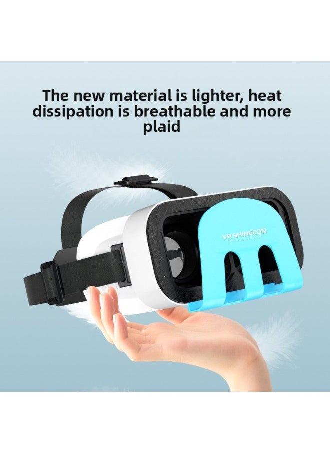 Generic Thousand Magic Switch VR Glasses Switch Accessories VR Glasses 3D HD Suitable For Nintendo New-Color:White  - Image 3