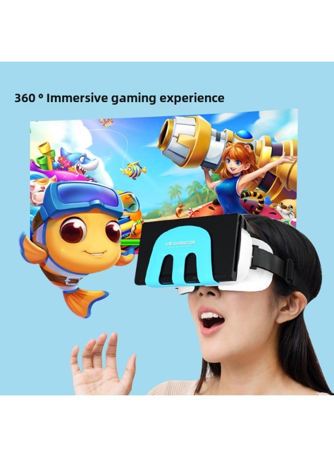 Generic Thousand Magic Switch VR Glasses Switch Accessories VR Glasses 3D HD Suitable For Nintendo New-Color:White  - Image 2