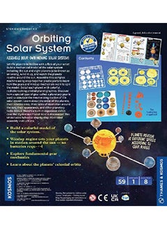 Thames & Kosmos Orbiting Solar System Stem Kit ; Build A Rotating Solar System Model ; Planets Revolve Using A Windup Motor ; Explore Gear Ratios ; Science Fairs ; Difficulty Level Intermediate  - Image 2