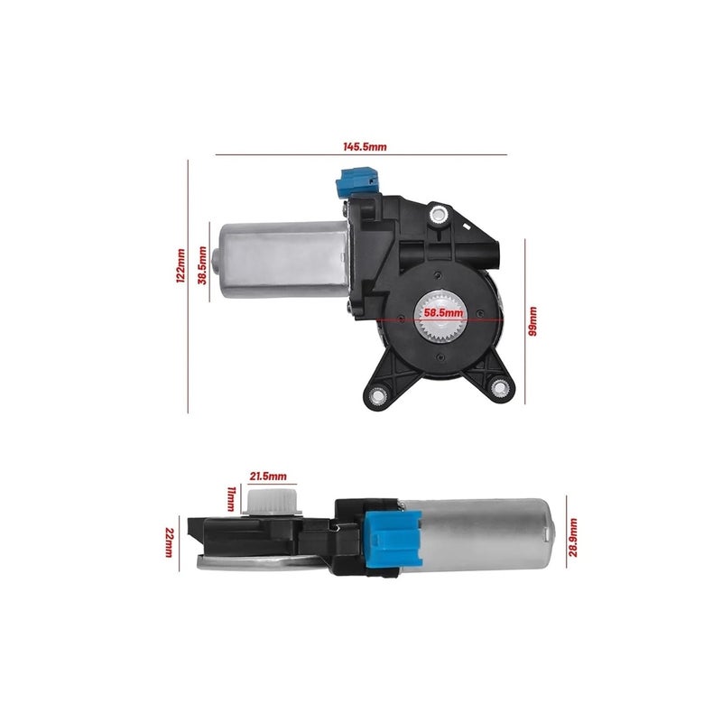 Right Front Power Window Lift Motor Compatible for Daewoo Lacetti J200 96475128 96475129 - Image 3