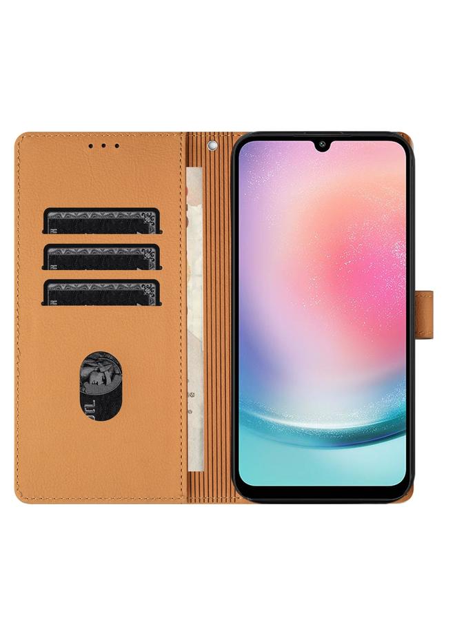 اس-توب جراب لهاتف Samsung Galaxy A33 5G، جراب جلدي منقوش عليه رسمة فيل كرتوني - Image 5