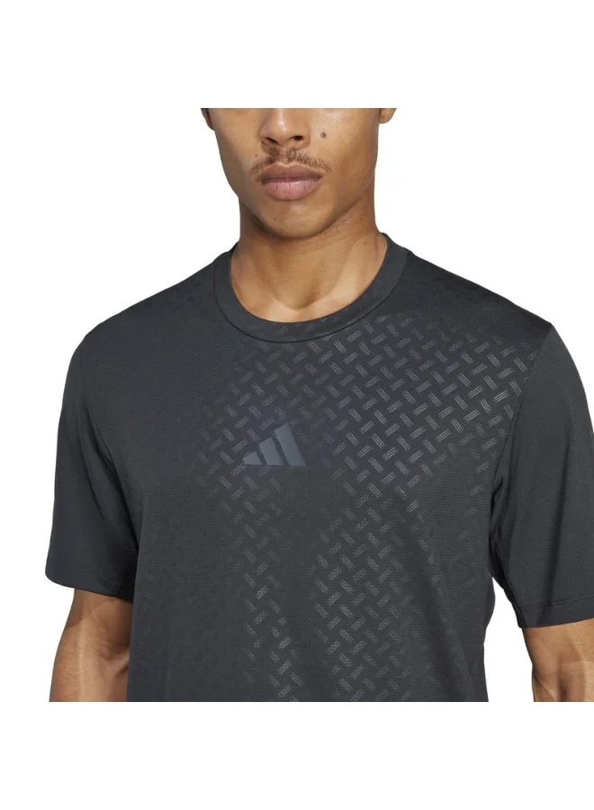 Adidas Power 3S Tee M Black Training T-Shirts For Men