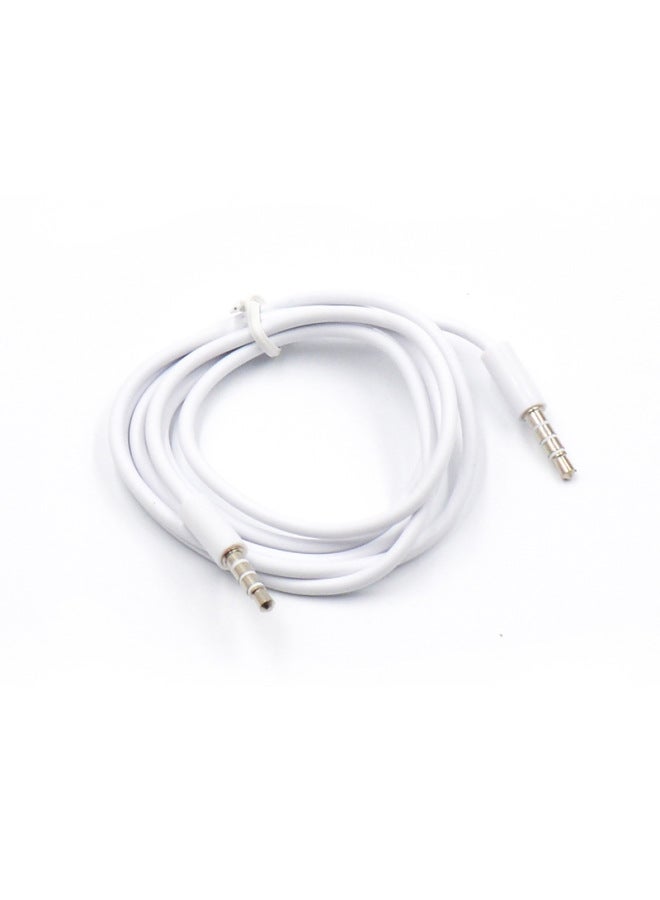 Audio Cable AUX Car Cable 3.5mm Car Cable 4 Section 4 Core Audio Tape Microphone Audio Cable-Color:Enameled Wire-Length:1 M  - Image 3