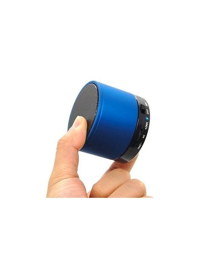 NIBEMINENT Mini Wireless Multimedia Speaker Blue - Image 4