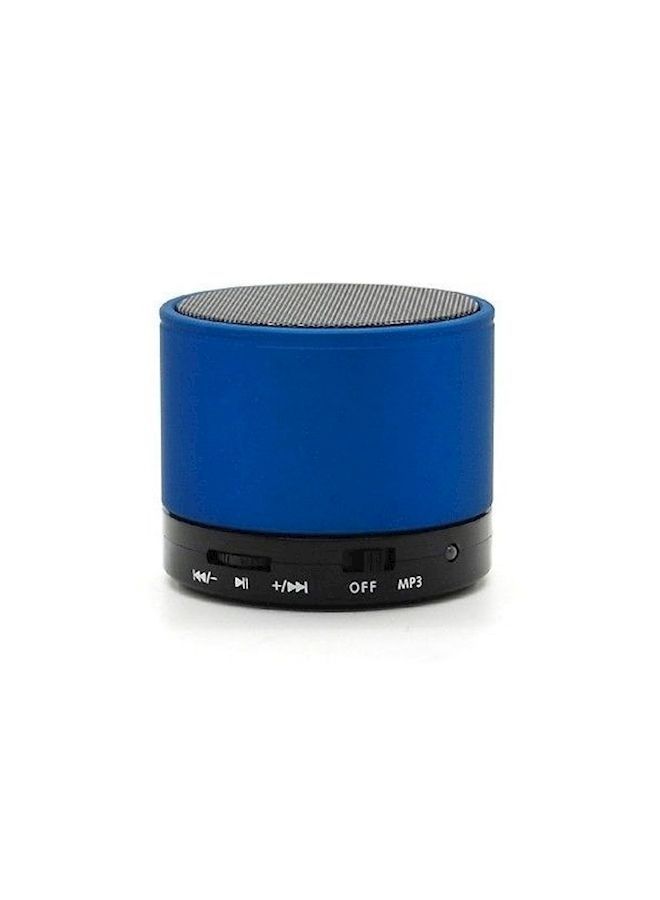 NIBEMINENT Mini Wireless Multimedia Speaker Blue - Image 3