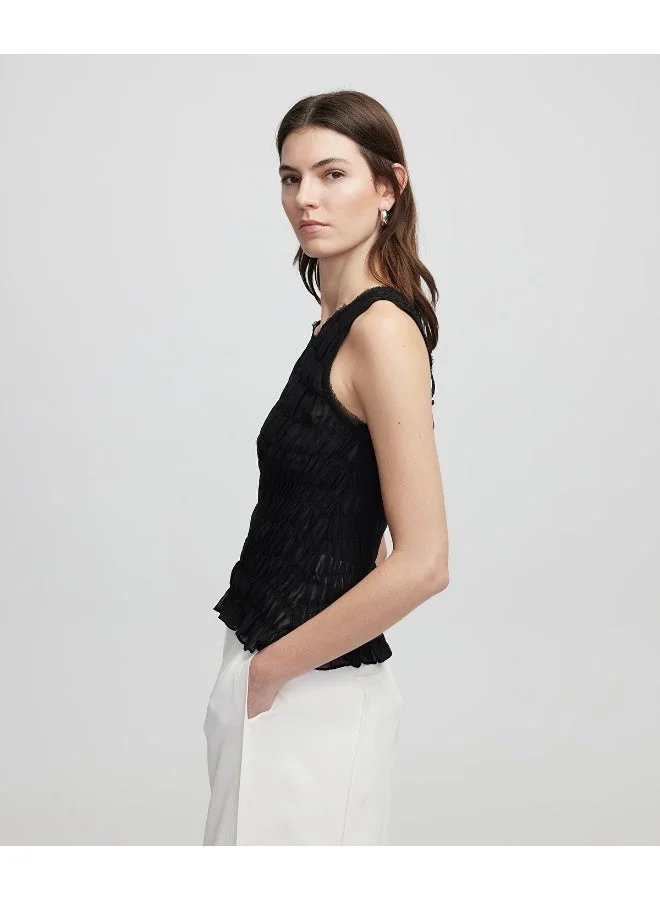 ابيكول بلوزة مكشكشة