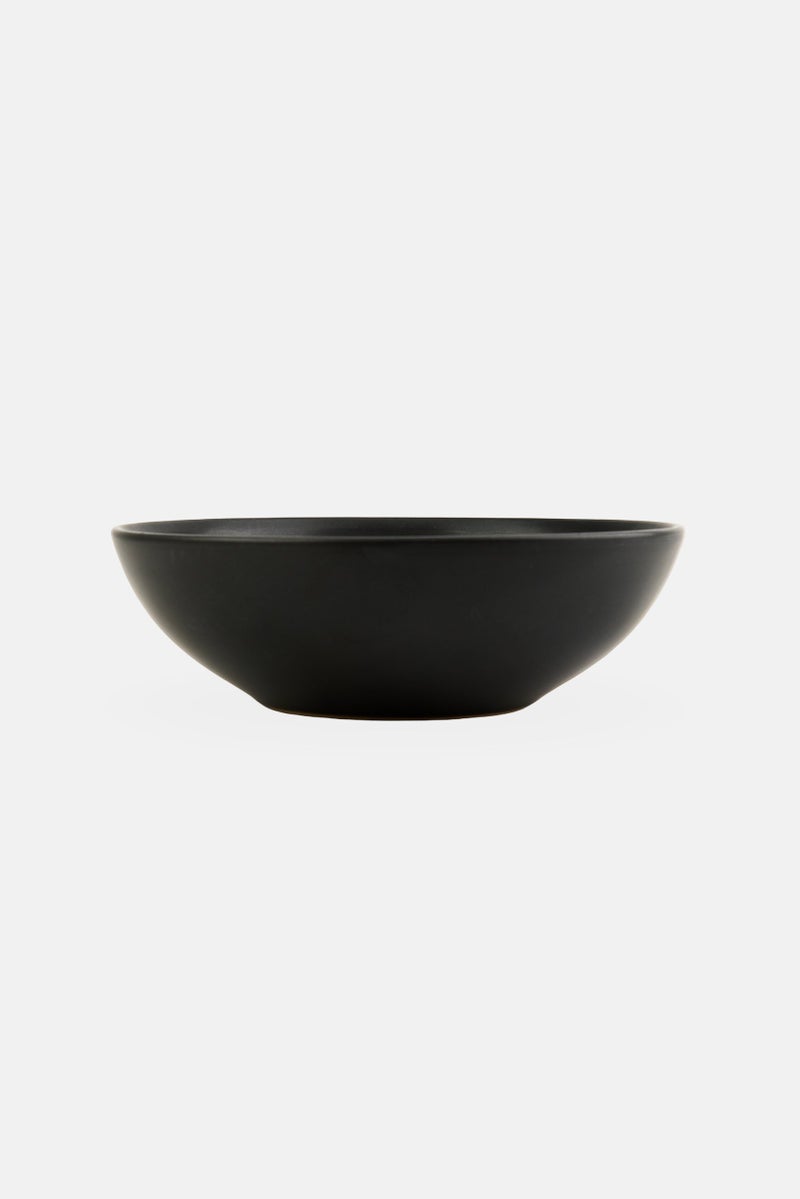 Home Basics Ceramic Matt Micro Bowl, Black - Image 3