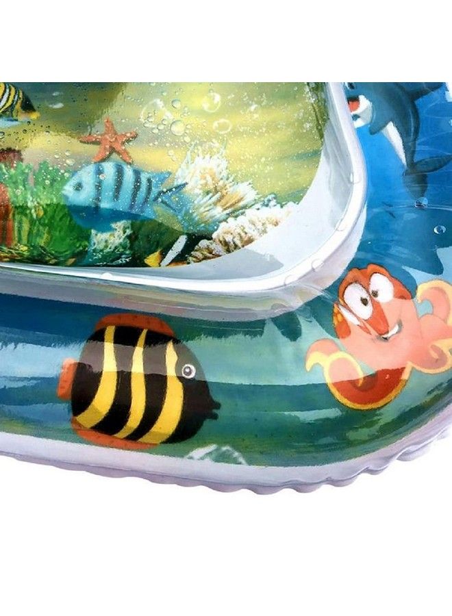 MOBDESK Baby Kids Water Play Mat Toys Inflatable Tummy Time Water Play Mat Indoor And Outdoor Baby Play Mat Leakproof Fun Activity Play Center Your Baby'S - Image 4