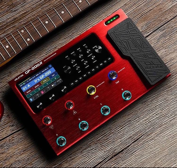Valeton GP200R Multi Effects RED + Gig Bag Black Bundle - Image 3