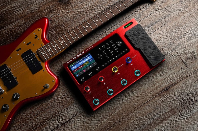 Valeton GP200R Multi Effects RED + Gig Bag Black Bundle - Image 4