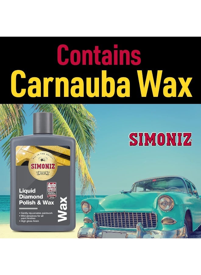 SIMONIZ SAPP0188A, Liquid Diamond Polish and Wax, 475ml - Image 4