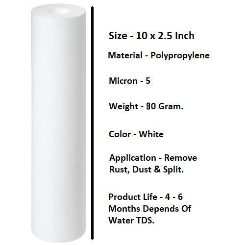 Holme's 10-inch Spun Filter - Pack of 2. - Image 2