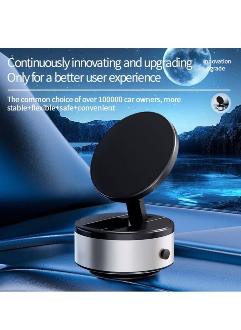 Generic - X10Q Vacuum Adsorption Car Dashboard Mounting Bracket Center Console Navigation Holder, Universal 360° Rotating Phone Mount for GPS, Smartphones, and Tablets Anti-Slip, Easy Installation - Image 1