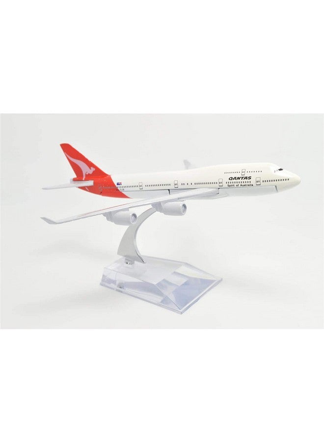 Toytle Qantas Boeing 747 16 cm Diecast Alloy Metal Aircraft Aeroplane Model - Image 3