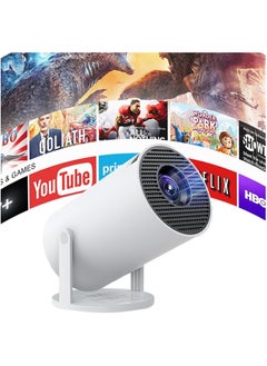 Mini Projector – Portable 4K Support, Bluetooth & WiFi6 Smart Projector, Home Cinema, Android/TV Stick/HDMI/USB Compatible, Compact, High-Brightness, Outdoor, Theater-Style Entertainment - pzsku/ZBE5BEFBE253AF073AEF7Z/45/1741157834/d584710c-7db5-48aa-af7e-f5021c119a2f