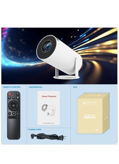 Mini Projector – Portable 4K Support, Bluetooth & WiFi6 Smart Projector, Home Cinema, Android/TV Stick/HDMI/USB Compatible, Compact, High-Brightness, Outdoor, Theater-Style Entertainment - pzsku/ZBE5BEFBE253AF073AEF7Z/45/1741157844/197f4dad-2793-4885-9346-3a52f5d76590