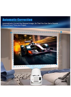 Mini Projector – Portable 4K Support, Bluetooth & WiFi6 Smart Projector, Home Cinema, Android/TV Stick/HDMI/USB Compatible, Compact, High-Brightness, Outdoor, Theater-Style Entertainment - pzsku/ZBE5BEFBE253AF073AEF7Z/45/1741157873/ecac8211-0bc6-494a-be21-d20a48714f50